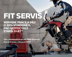 SERVIS BMW: Akční nabídka pro motorky starší 5 LET! SLEVA 20%